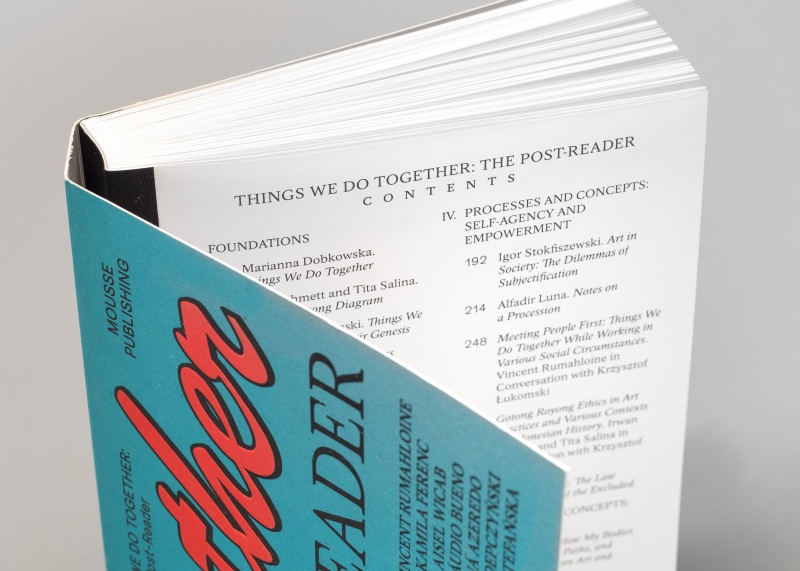 Publikacja Things We Do&nbsp;Together. The Post-Reader wyróżniona w&nbsp;konkursie Najpiękniejsze Książki Roku 2020