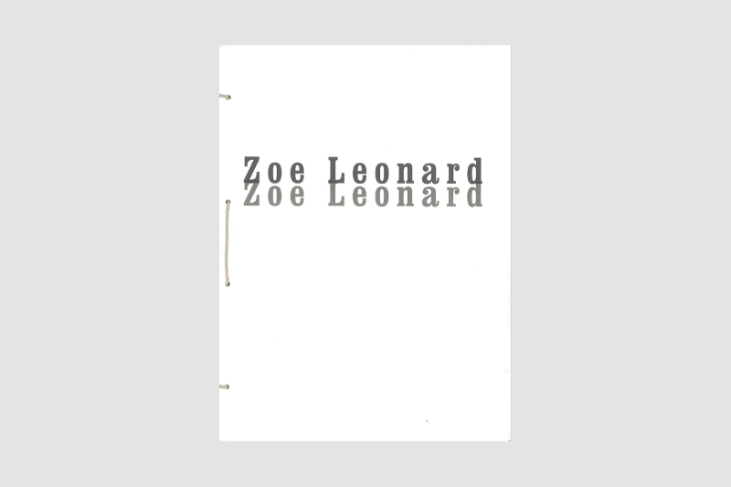 Zoe Leonard 