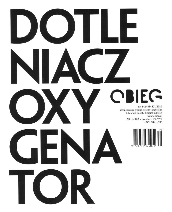 Obieg Dotleniacz Oxygenator nr 1–2/2010