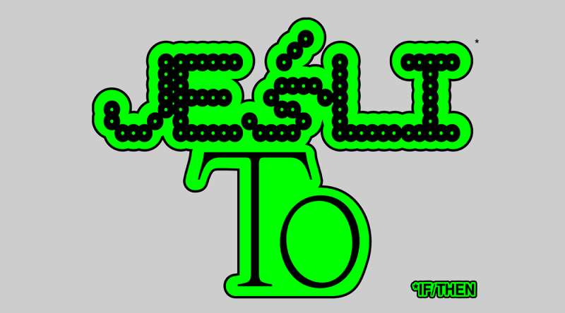 JEŚLI/TO
