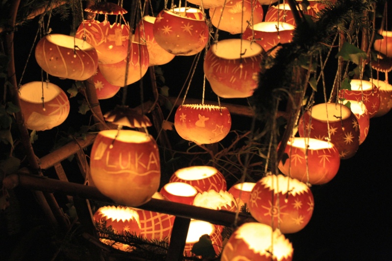 Turnip Lanterns in Ujazdowski Park&nbsp;
